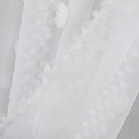 Нежен домашен облак бельо изглеждат Бохо 3Д пухкав бельо изглеждат текстурирани бродирани пухкави проектирани