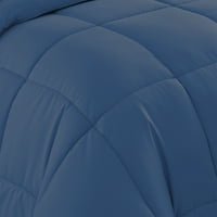 Луксозен Дънков 7-парче легло в чанта надолу алтернативен Утешител комплект, Пълен