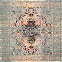 нулум Сарита отчаян персийски килим бегач, 2 '6 14', сив