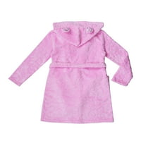 Желифски детски момичета печатни Полар пижама халат с джобове размери 4-16