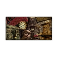 Търговска марка изобразително изкуство улиците на Париж платно изкуство по цвят Пекарна