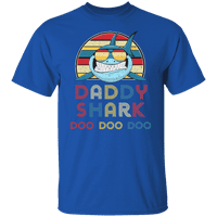 Графика Америка Татко акула риза за баща Ден на бащата Мъжка тениска