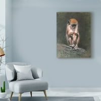 Изобразително изкуство 'маймуни и плодове' платно изкуство от Майкъл Джексън
