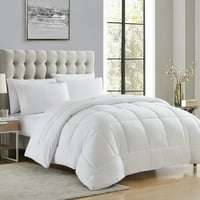 Луксозно Бяло 5-парче легло в чанта надолу алтернативен Утешител комплект, близнак
